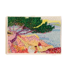 Non-Strapped|Book Clutch<Olympia Le-Tan La Plage de Saint-Clair