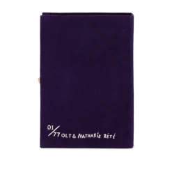 Non-Strapped|Book Clutch<Olympia Le-Tan Le Perroquet et l'Ananas