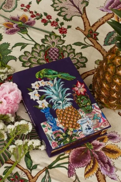 Non-Strapped|Book Clutch<Olympia Le-Tan Le Perroquet et l'Ananas