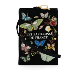 Non-Strapped|Book Clutch<Olympia Le-Tan Les Papillons de France