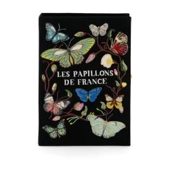 Non-Strapped|Book Clutch<Olympia Le-Tan Les Papillons de France