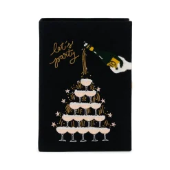 Non-Strapped|Book Clutch<Olympia Le-Tan Let's Party Champagne