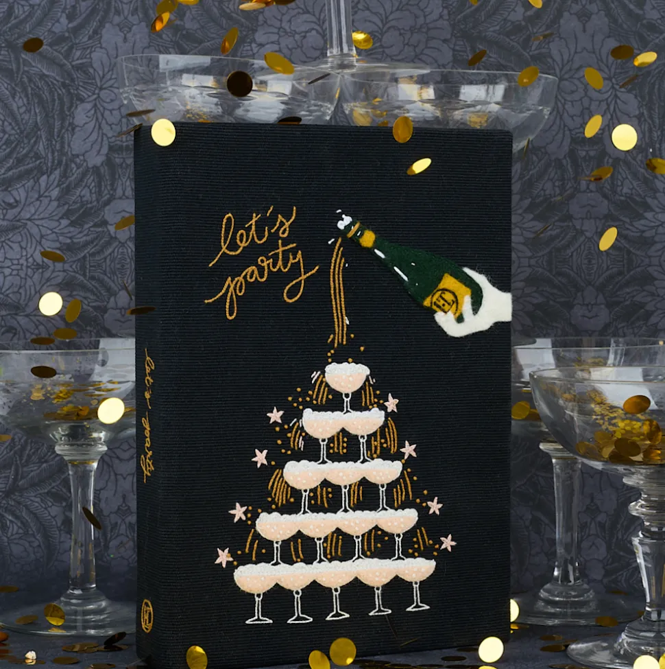 Non-Strapped|Book Clutch<Olympia Le-Tan Let's Party Champagne