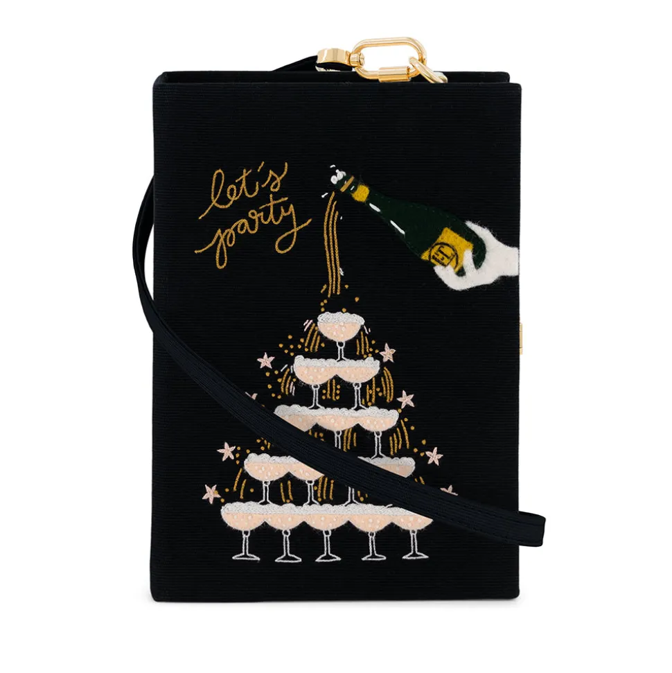 Strapped|Book Clutch<Olympia Le-Tan Let's Party Champagne (Strapped)