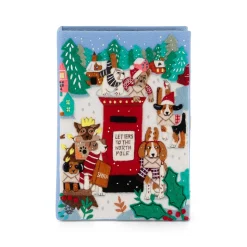 Non-Strapped|Book Clutch<Olympia Le-Tan Letters to the North Pole
