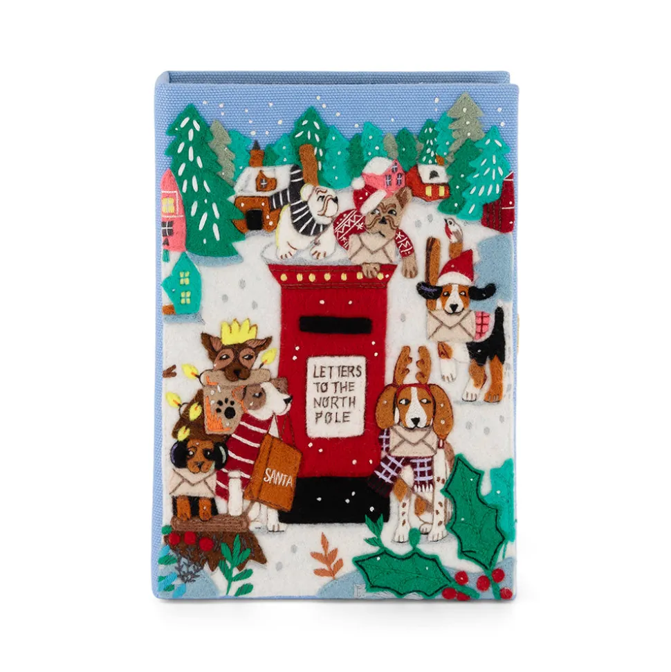 Non-Strapped|Book Clutch<Olympia Le-Tan Letters to the North Pole