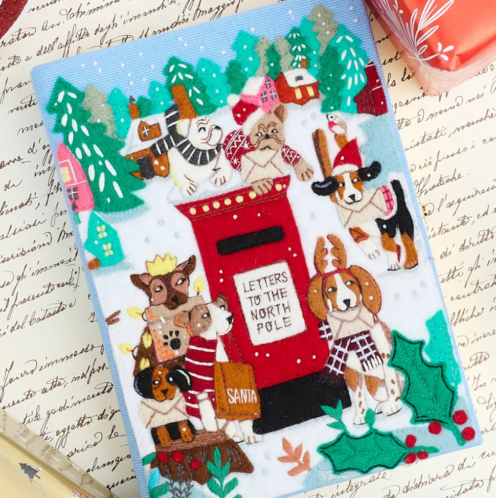 Non-Strapped|Book Clutch<Olympia Le-Tan Letters to the North Pole