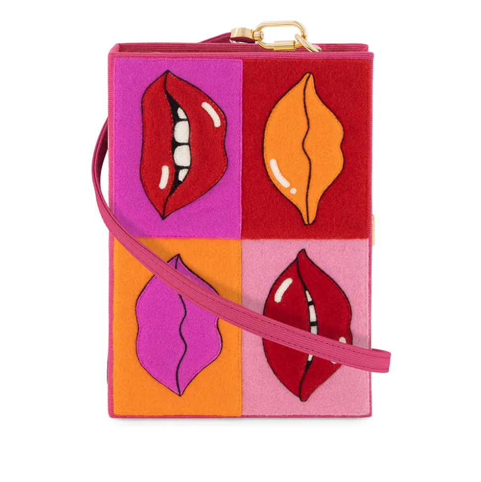 Strapped|Book Clutch<Olympia Le-Tan Lips (Strapped)