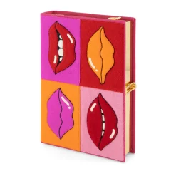Strapped|Book Clutch<Olympia Le-Tan Lips (Strapped)