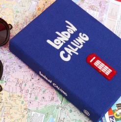 Non-Strapped|Book Clutch<Olympia Le-Tan London Calling