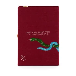 Strapped|Book Clutch<Olympia Le-Tan Love and Death (Strapped)