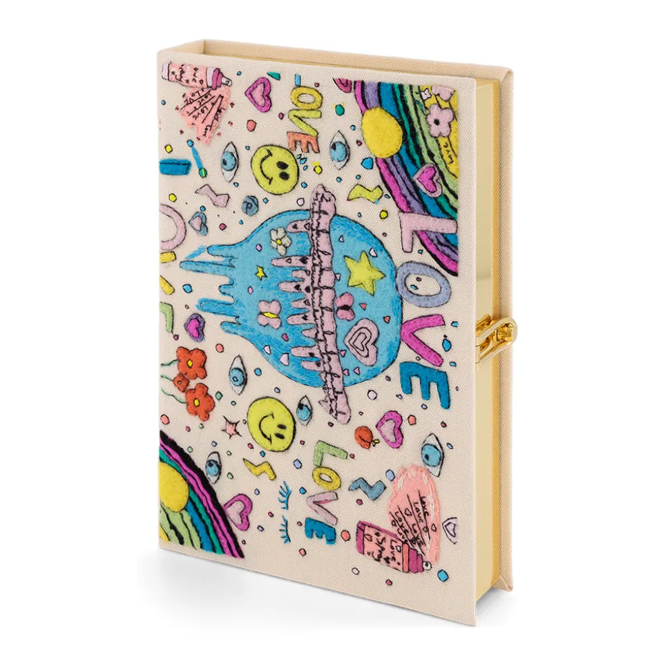 Non-Strapped|Book Clutch<Olympia Le-Tan Love (Anja)