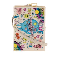 Strapped|Book Clutch<Olympia Le-Tan Love (Anja – Strapped)