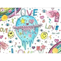 Strapped|Book Clutch<Olympia Le-Tan Love (Anja – Strapped)
