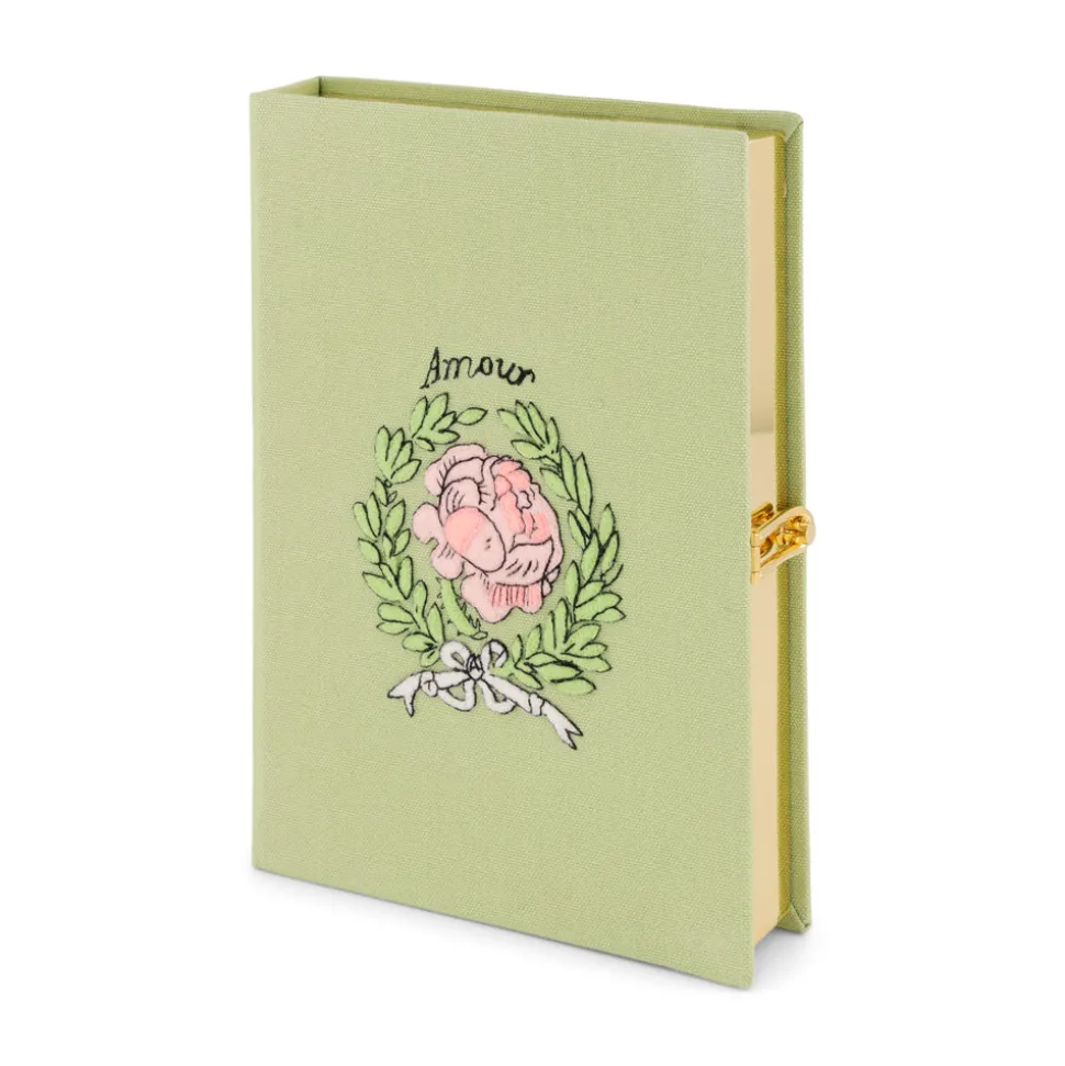 Non-Strapped|Book Clutch<Olympia Le-Tan Love (Carlota Santos)