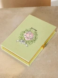 Non-Strapped|Book Clutch<Olympia Le-Tan Love (Carlota Santos)