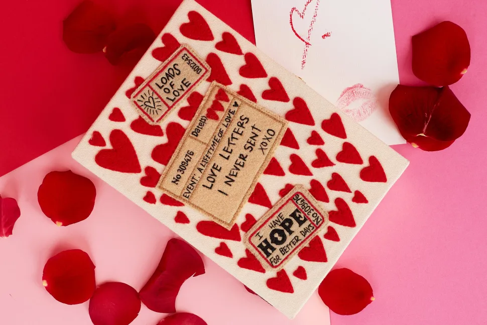 Non-Strapped|Book Clutch<Olympia Le-Tan Love Letters