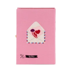 Non-Strapped|Book Clutch<Olympia Le-Tan Love Letters (Nina Pace)