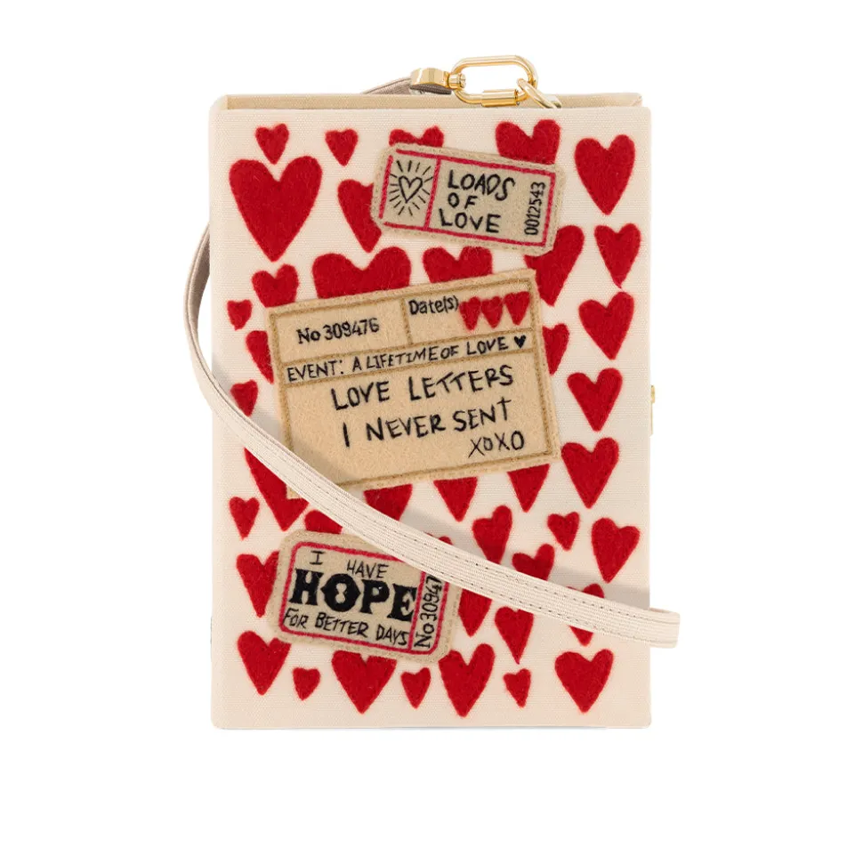 Strapped|Book Clutch<Olympia Le-Tan Love Letters (Strapped)