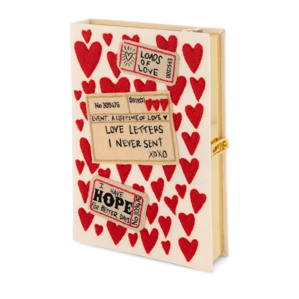 Strapped|Book Clutch<Olympia Le-Tan Love Letters (Strapped)