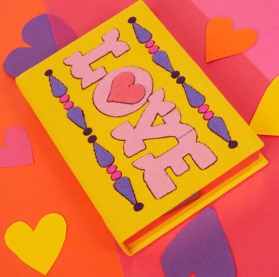Non-Strapped|Book Clutch<Olympia Le-Tan Love Poster