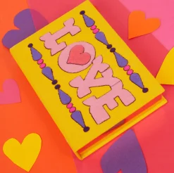 Strapped|Book Clutch<Olympia Le-Tan Love Poster (Strapped)