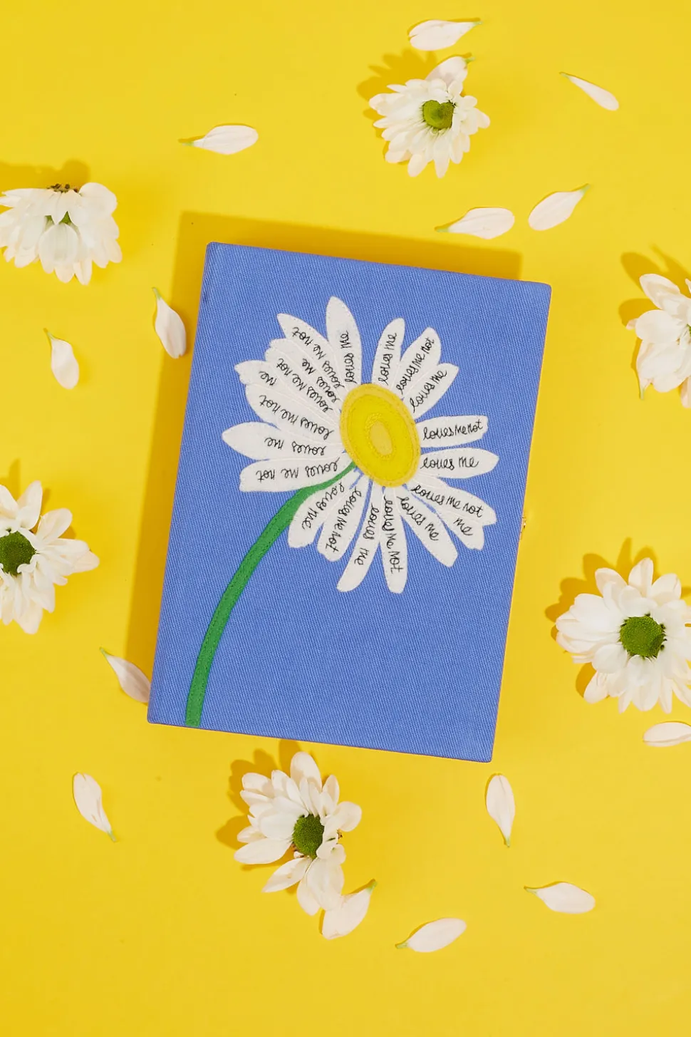 Non-Strapped|Book Clutch<Olympia Le-Tan Loves Me, Loves Me Not