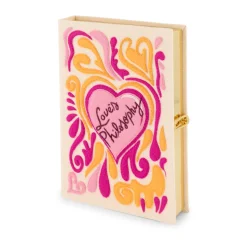 Non-Strapped|Book Clutch<Olympia Le-Tan Love's Philosophy