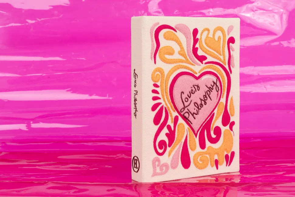 Non-Strapped|Book Clutch<Olympia Le-Tan Love's Philosophy