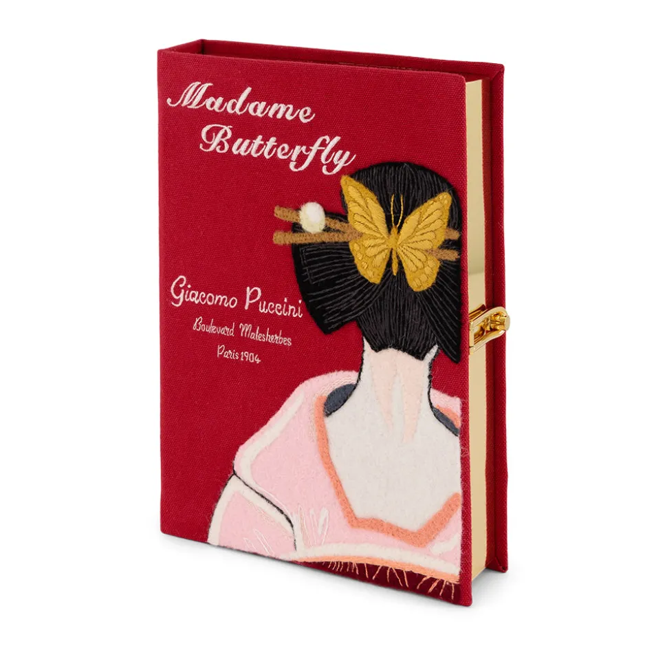 Non-Strapped|Book Clutch<Olympia Le-Tan Madame Butterfly
