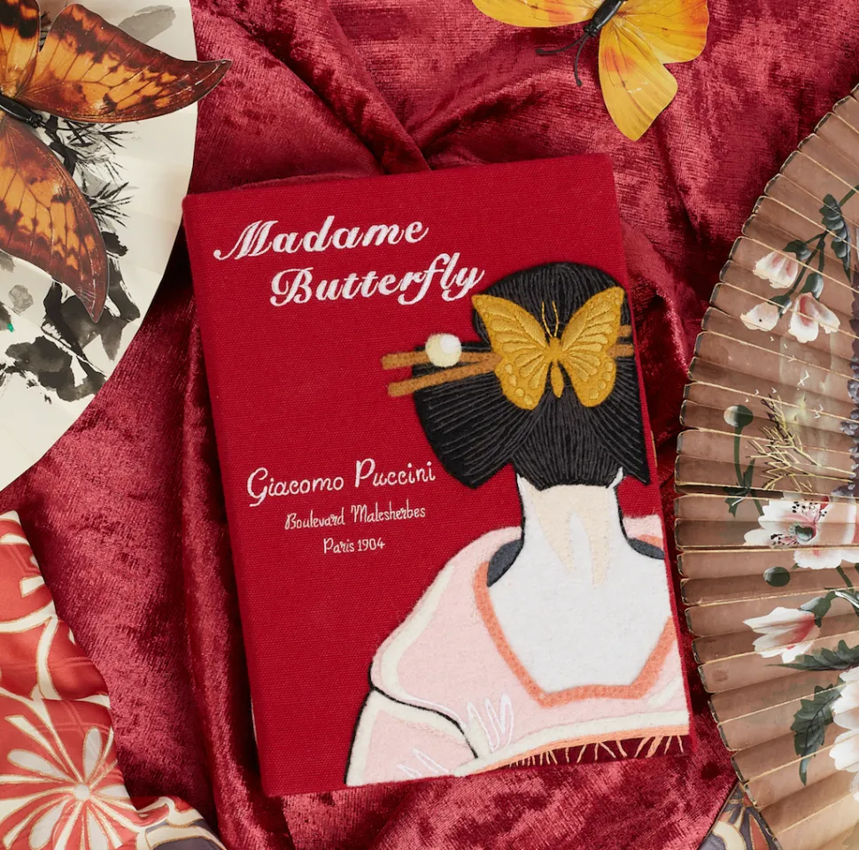 Strapped|Book Clutch<Olympia Le-Tan Madame Butterfly (Strapped)
