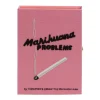 Non-Strapped|Book Clutch<Olympia Le-Tan Marihuana Problems (Pink)