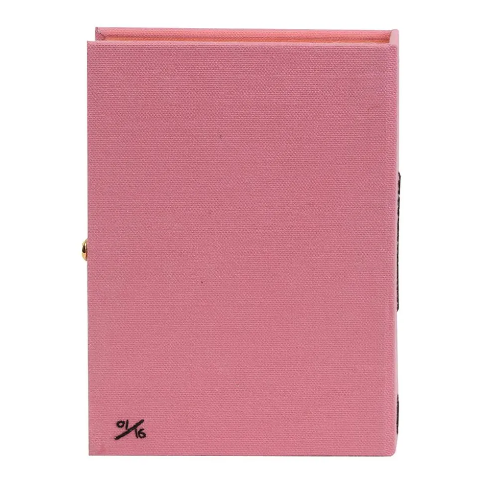 Non-Strapped|Book Clutch<Olympia Le-Tan Marihuana Problems (Pink)