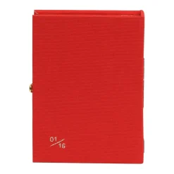 Non-Strapped|Book Clutch<Olympia Le-Tan Marihuana Problems (Red)