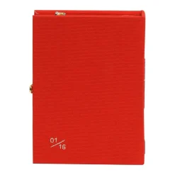 Strapped|Book Clutch<Olympia Le-Tan Marihuana Problems (Red – Strapped)