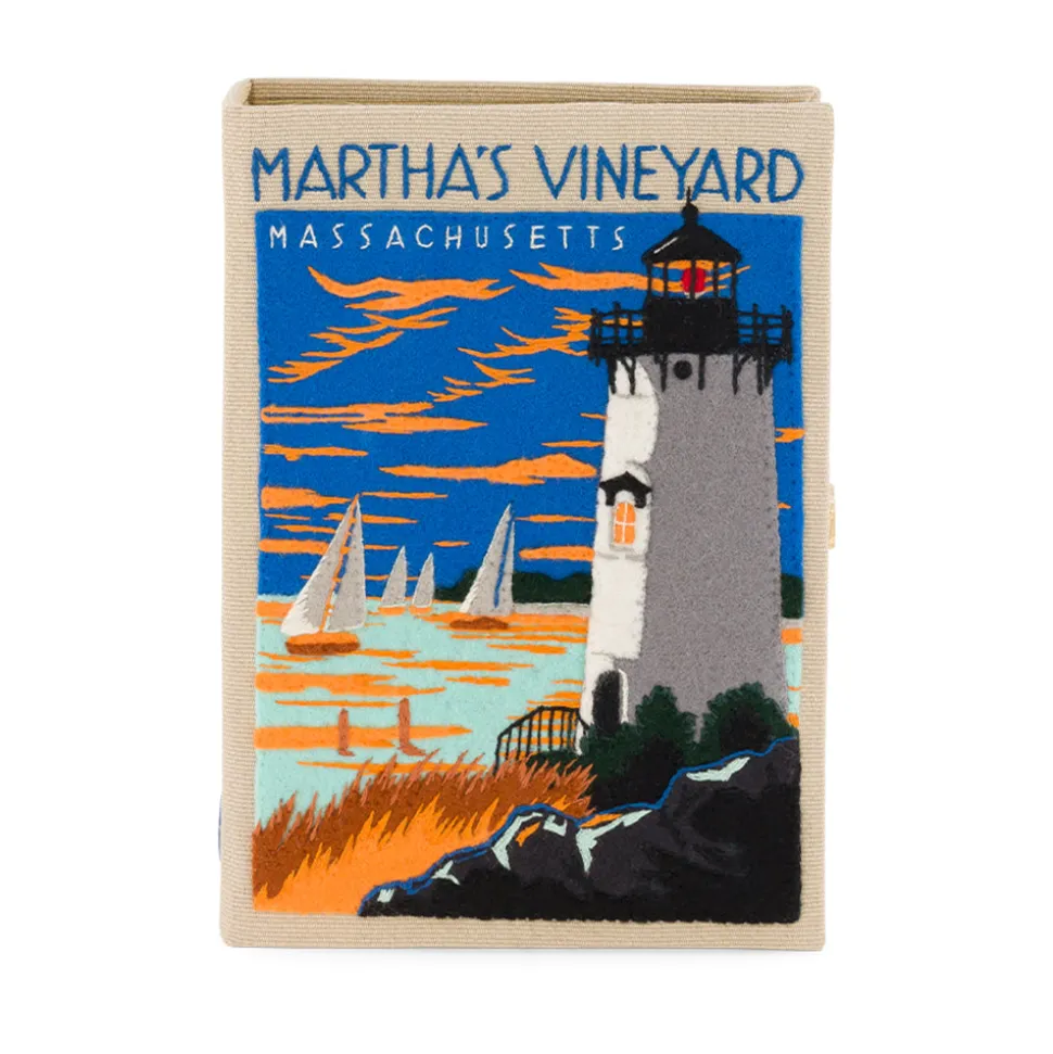 Non-Strapped|Book Clutch<Olympia Le-Tan Martha's Vineyard