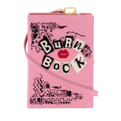 Strapped|Book Clutch<Olympia Le-Tan Mean Girls – Burn Book (Strapped)