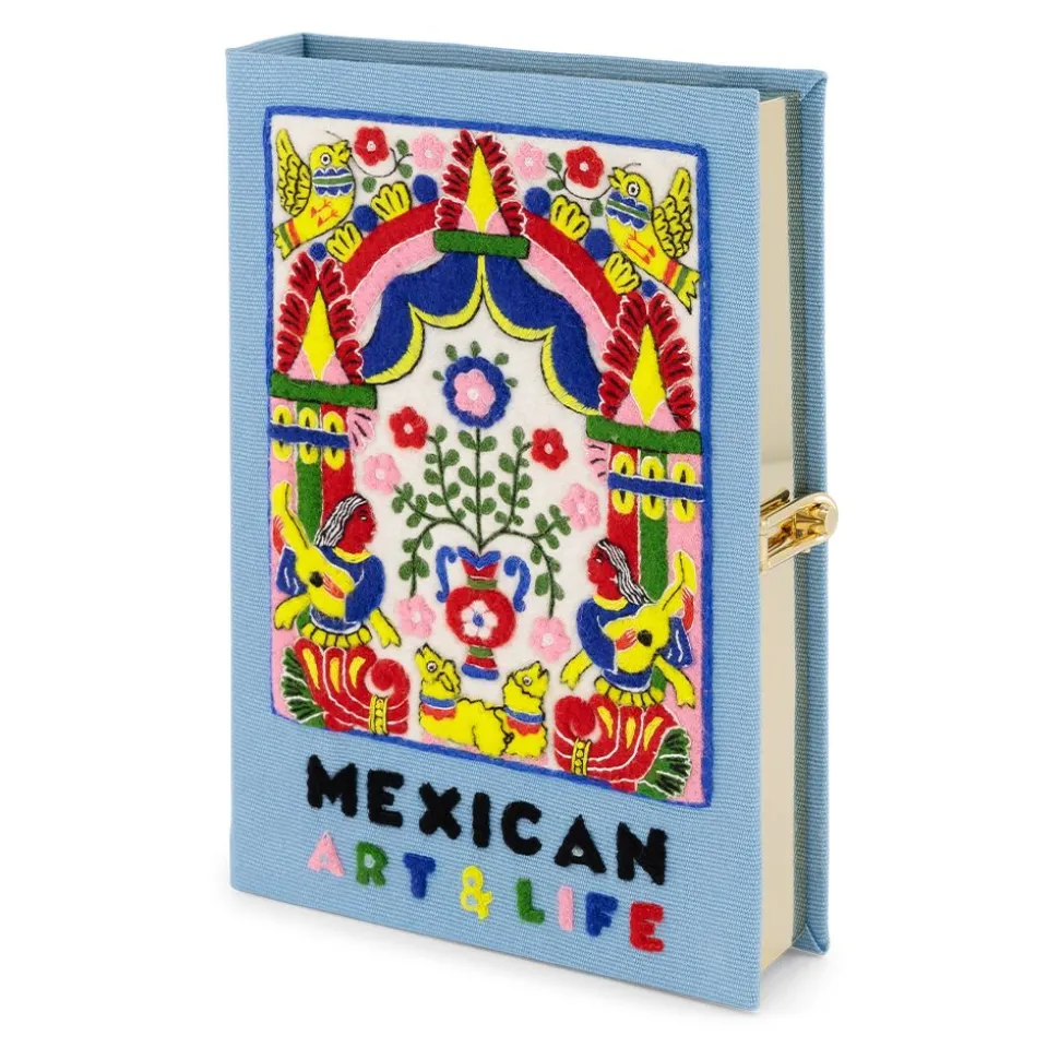 Non-Strapped|Book Clutch<Olympia Le-Tan Mexican Art & Life