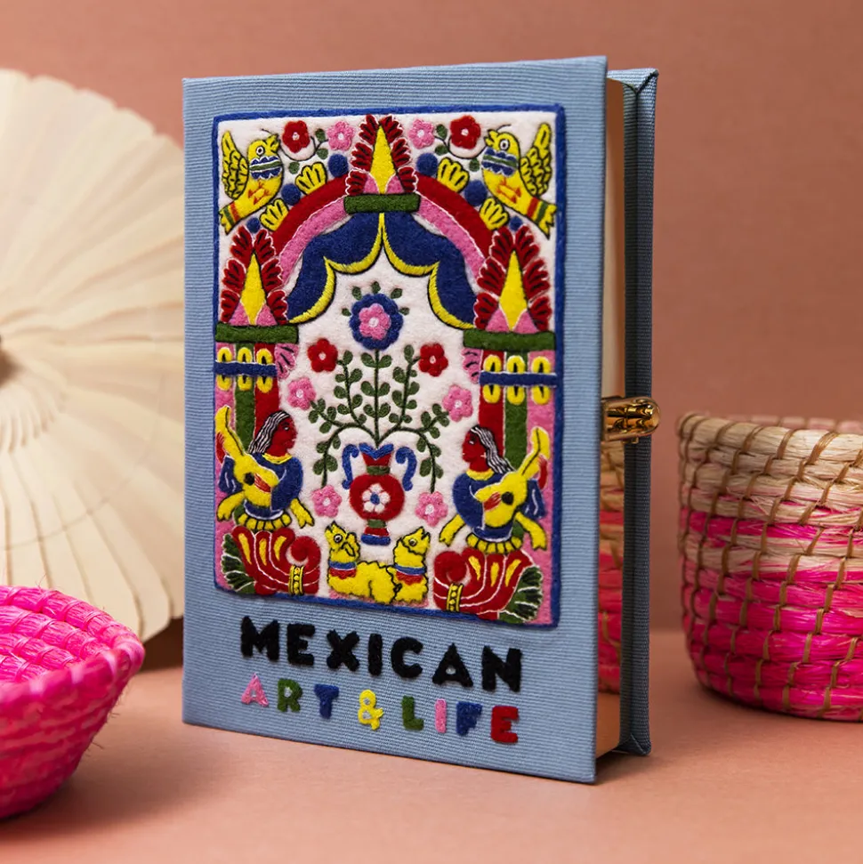 Non-Strapped|Book Clutch<Olympia Le-Tan Mexican Art & Life