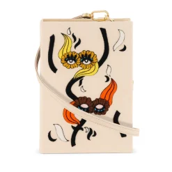 Strapped|Book Clutch<Olympia Le-Tan Midnight Ballet (Strapped)