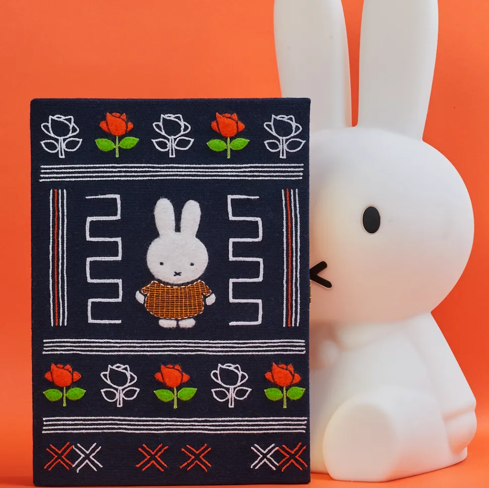 Non-Strapped|Book Clutch<Olympia Le-Tan Miffy – Art