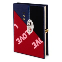 Non-Strapped|Book Clutch<Olympia Le-Tan MN Love Love Love