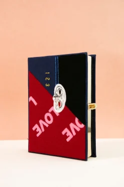 Strapped|Book Clutch<Olympia Le-Tan MN Love Love Love (Strapped)