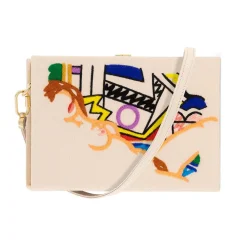 Strapped|Book Clutch<Olympia Le-Tan Monica Nude with Lichtenstein (Strapped)