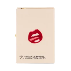 Strapped|Book Clutch<Olympia Le-Tan Monica Nude with Lichtenstein (Strapped)