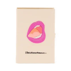 Non-Strapped|Book Clutch<Olympia Le-Tan Mouth #7