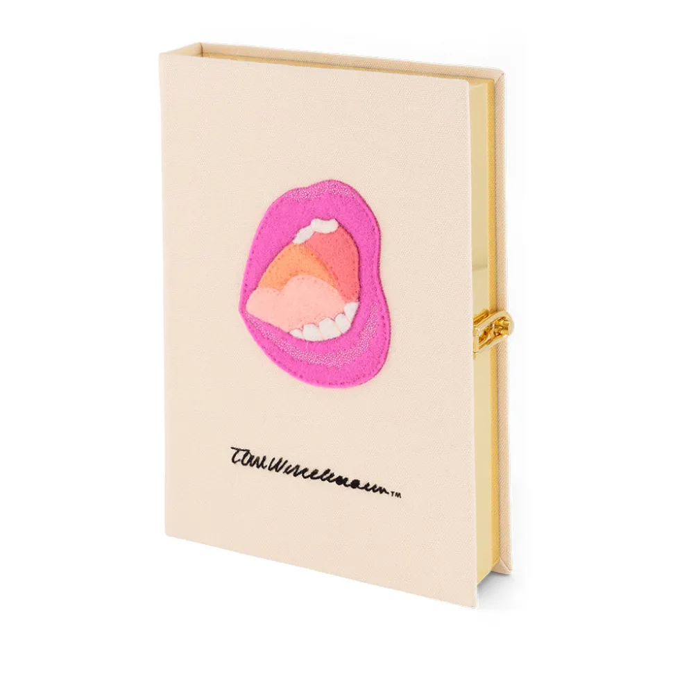 Non-Strapped|Book Clutch<Olympia Le-Tan Mouth #7