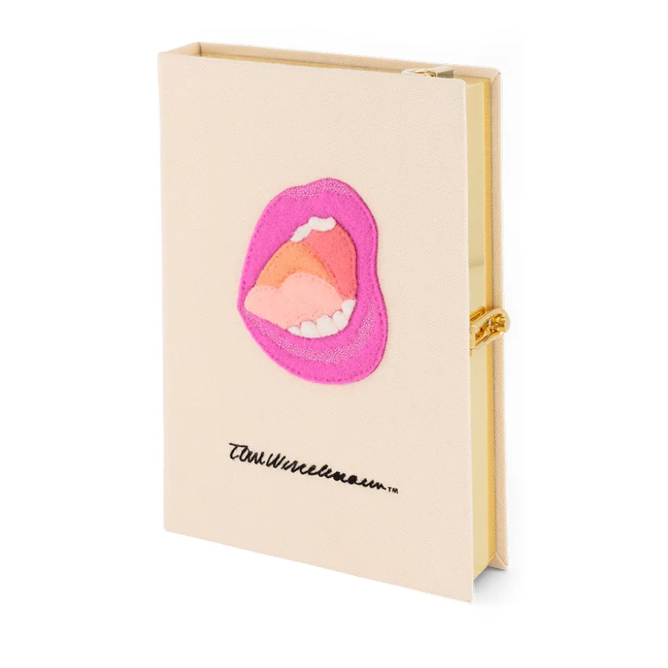Strapped|Book Clutch<Olympia Le-Tan Mouth #7 (Strapped)
