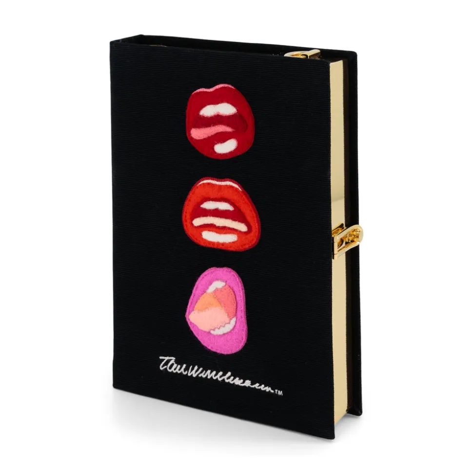 Strapped|Book Clutch<Olympia Le-Tan Mouth Study (Strapped)