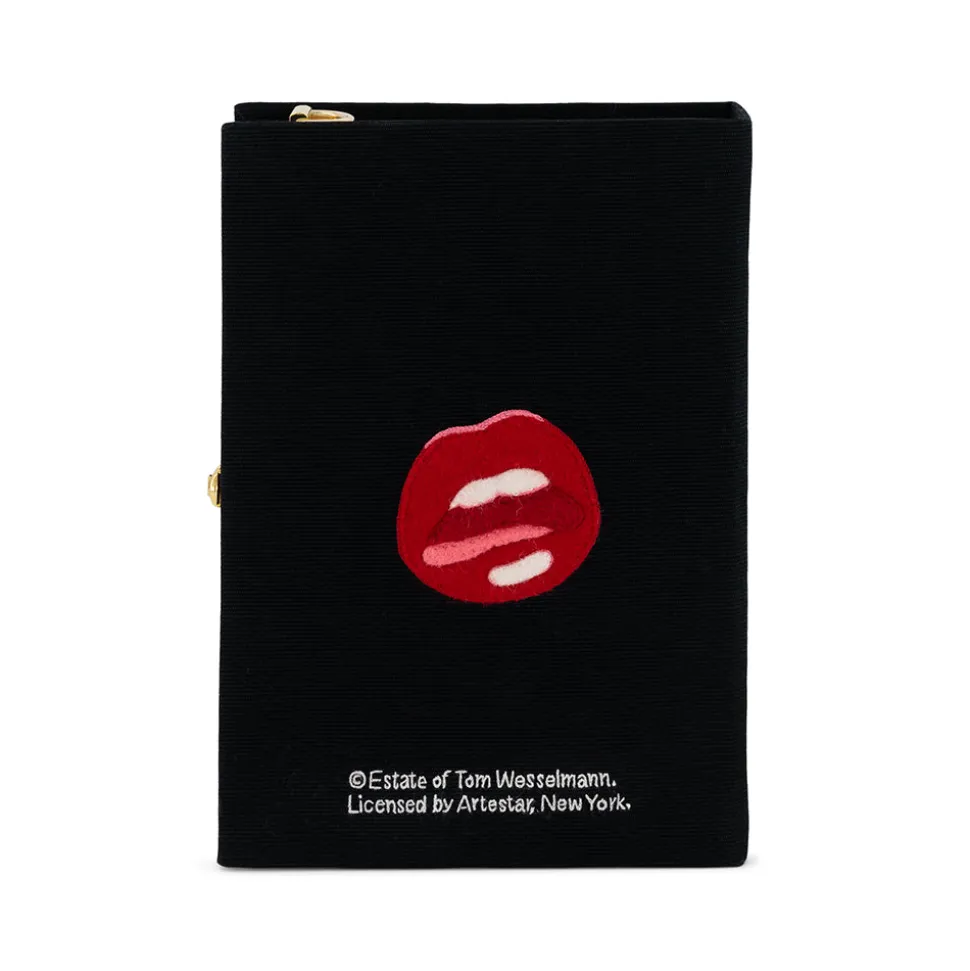 Strapped|Book Clutch<Olympia Le-Tan Mouth Study (Strapped)